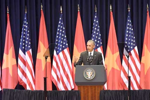 Обама: Вьетнам - суверенная страна и никто не имеет права навязывать ему свою волю - ảnh 1